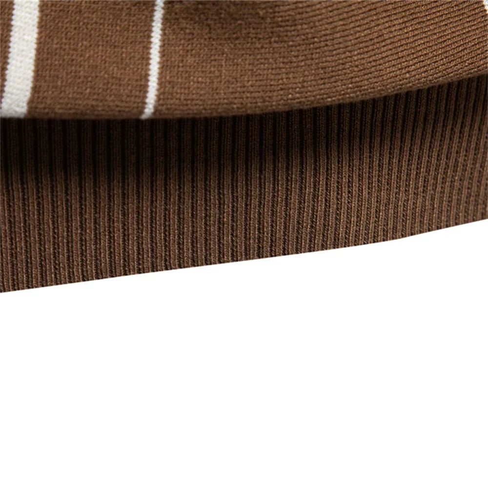 OLIVER | Vertical Stripe Polo Shirt