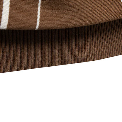 OLIVER | Vertical Stripe Polo Shirt