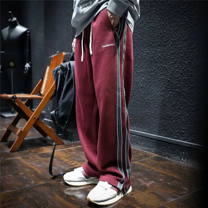 Massimo | Wide-Leg Stripe Pants