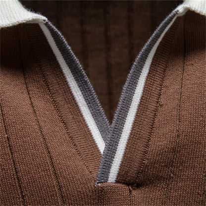 LUCA | Tipped Collar Polo Shirt