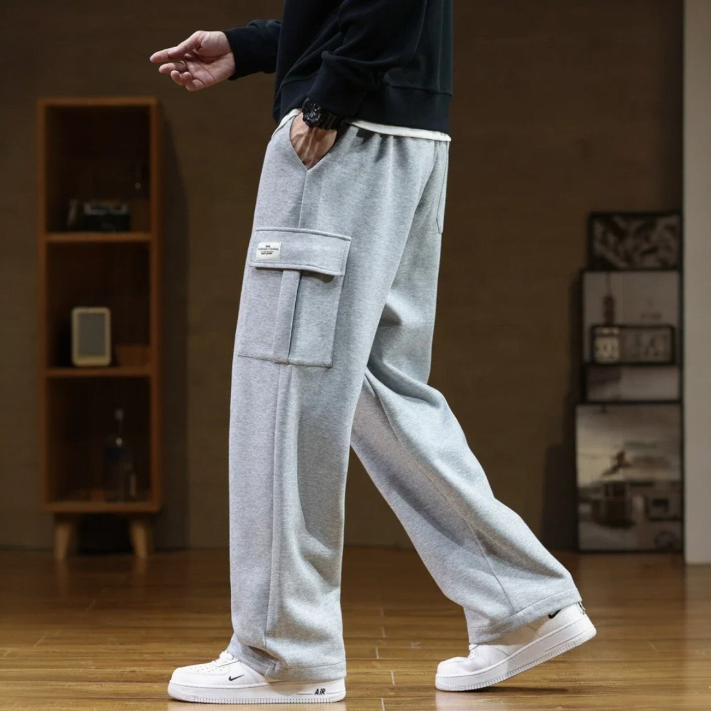 Nico | Wide-Leg Sweatpants with Pockets