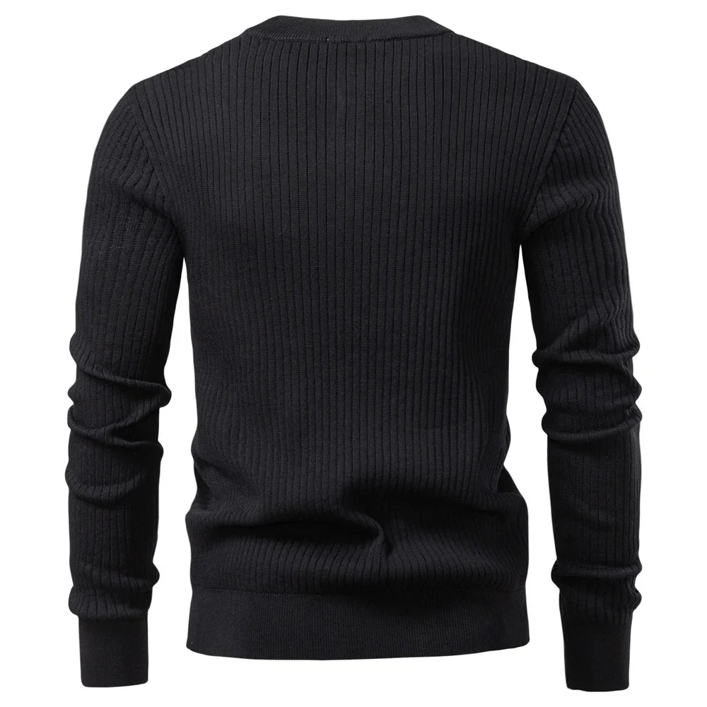 Stefano | Henley Sweater