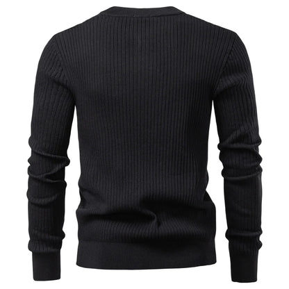 Stefano | Henley Sweater