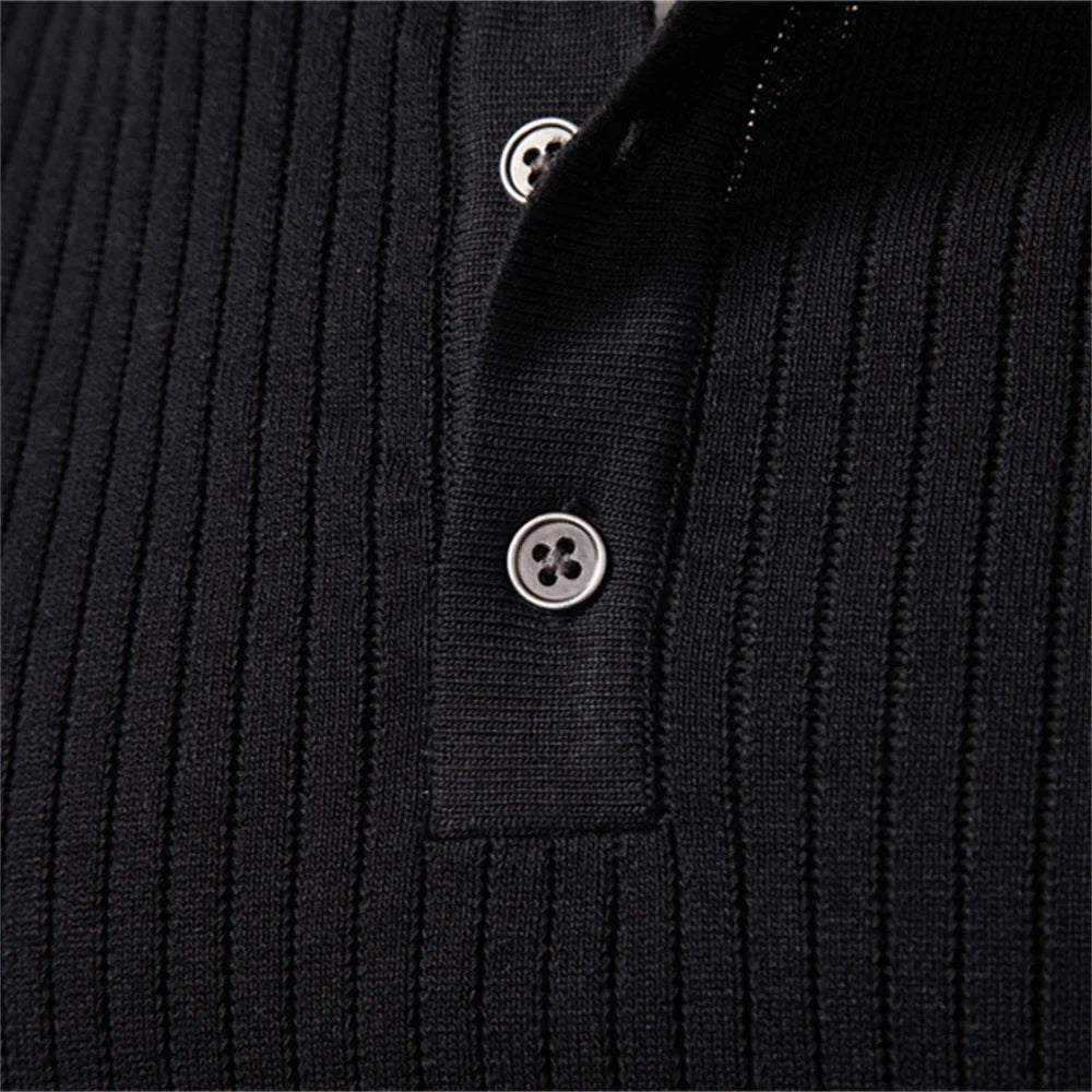 Stefano | Henley Sweater