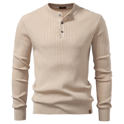Stefano | Henley Sweater