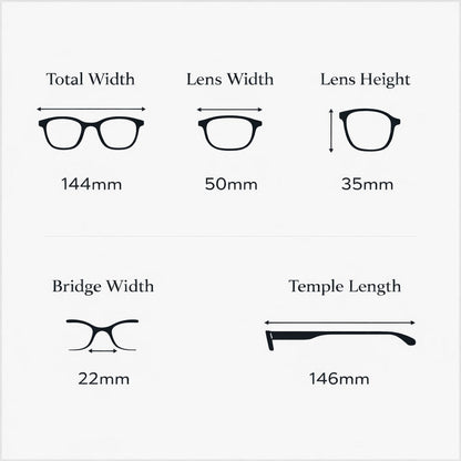 VENEZIA | Thick Square Sunglasses